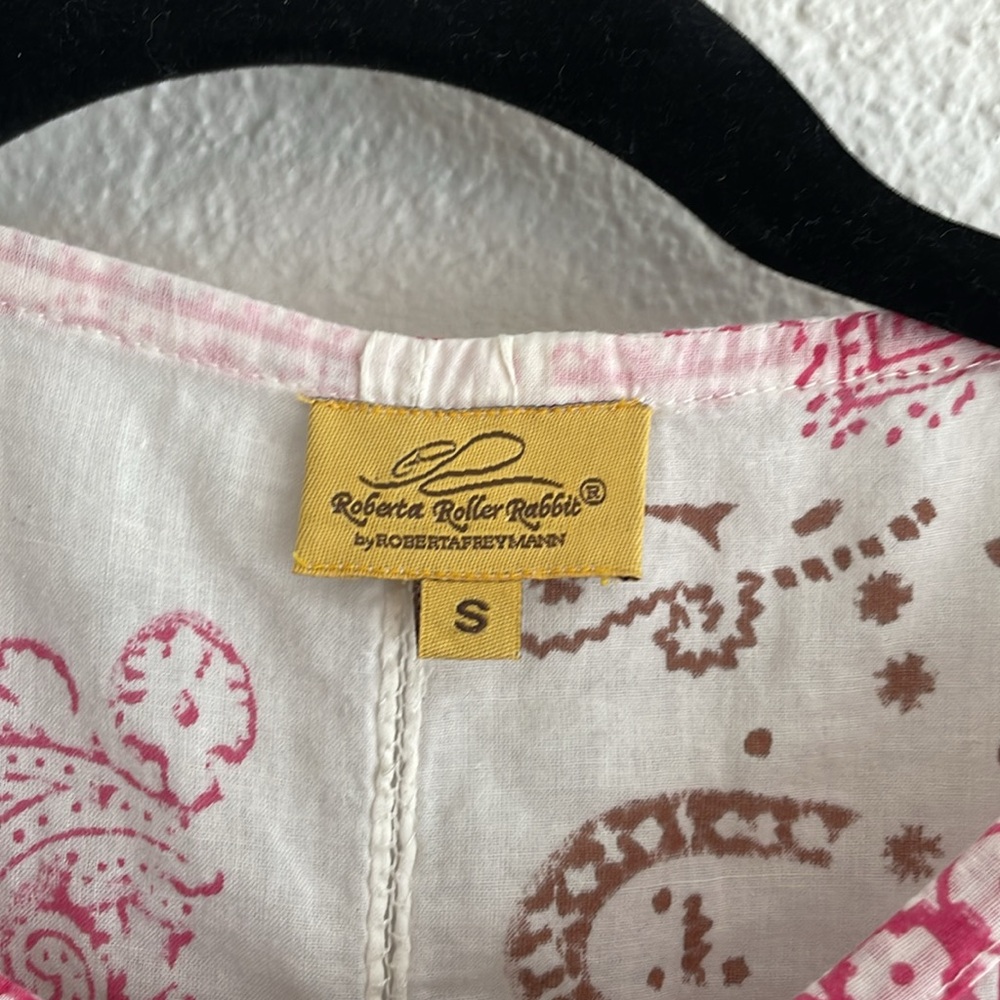 Roberta Roller Rabbit kaftan. Size small - Picture 2 of 6